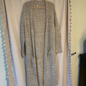 Light gray Free People duster